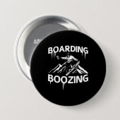 Snowboarden Button (Vorne & Hinten)