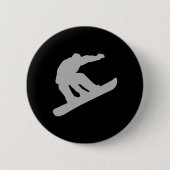 Snowboarden Button (Vorderseite)