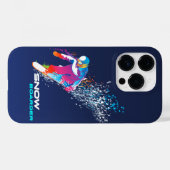 Snowboarden Case-Mate iPhone Hülle (Rückseite (Horizontal))