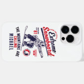 Snowboarden die Berge rufen | Sport Case-Mate iPhone Hülle (Rückseite (Horizontal))