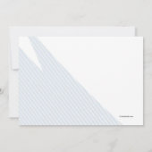 Snowboarden Einladung (Rückseite)