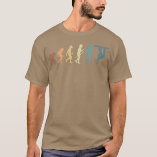 Snowboarden Evolution Snowboarder Winterspion T-Shirt