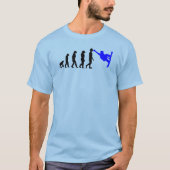 Snowboarden-Evolution T-Shirt (Vorderseite)