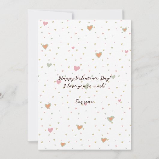 Snowboarden Feiertagskarte (Rückseite)