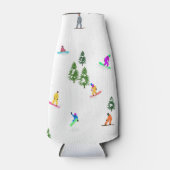 Snowboarden Flaschenkühler (Vorderseite)