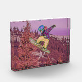 Snowboarden Fotoblock (Links)
