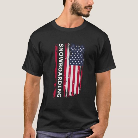 Snowboarden für Snowboarder T-Shirt (Vorderseite)