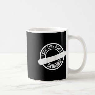 Snowboarden Girl Wintersport Downhill - Funny Sno Kaffeetasse