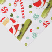 Snowboarden Holiday Geschenk Seidenpapier (Ausschnitt)