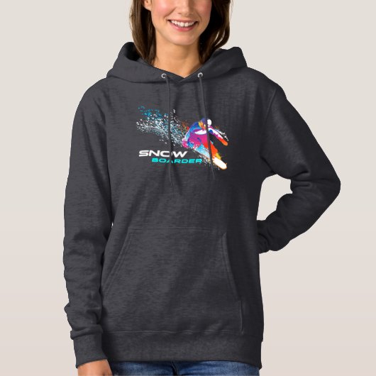 Snowboarden | Hoodie (Vorderseite)