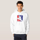 Snowboarden Hoodie (Vorne ganz)
