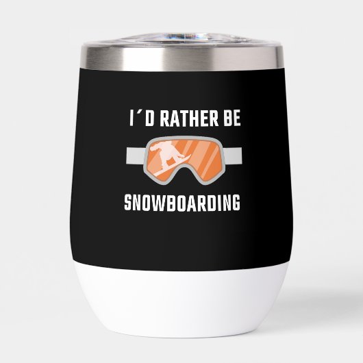 Snowboarden - ich würde eher Snowboarden (Vorderseite)