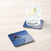 Snowboarden im Snowbird Resort, Utah (MR) Getränkeuntersetzer (Rechte Seite)