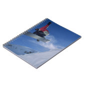 Snowboarden im Snowbird Resort, Utah (MR) Notizblock (Linke Seite)