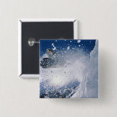Snowboarden im Snowbird Resort, Wasatch Button (Vorne & Hinten)
