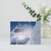 Snowboarden im Snowbird Resort, Wasatch Postkarte (Stehend Vorderseite)