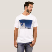 Snowboarden im Whitefish Mounort T-Shirt (Vorne ganz)