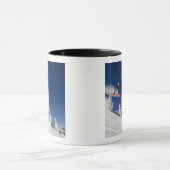 Snowboarden im Whitefish Mounort Tasse (Zentrum)