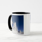 Snowboarden im Whitefish Mounort Tasse (Vorderseite Links)