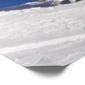 Snowboarden im Whitefish Mountain Resort Poster (Ecke)