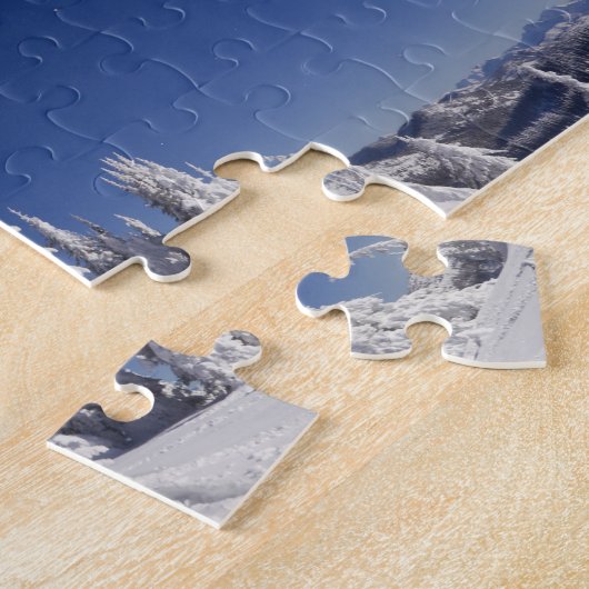 Snowboarden im Whitefish Mountain Resort Puzzle (Seite)