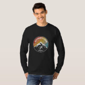 Snowboarden in Axamer Lizum Österreich T-Shirt (Vorne ganz)