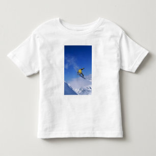 Snowboarden in Grizzly Gulch, Little Cottonwood Kleinkind T-shirt