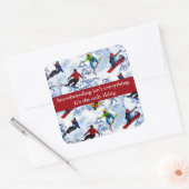 Snowboarden ist nicht alles Aufkleber (Umschlag)