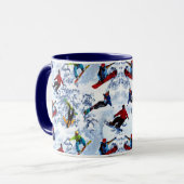 Snowboarden ist nicht alles tasse (Vorderseite Links)