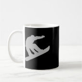 Snowboarden Kaffeetasse (Links)