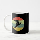 Snowboarden Kaffeetasse (Links)