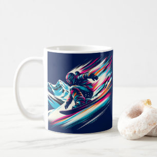Snowboarden Kaffeetasse