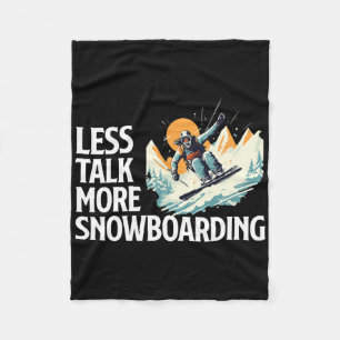 Snowboarden Kostüm Snow Fan Snowboarden Ski Mou Fleecedecke