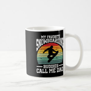 Snowboarden Kunst Männer Snowboard Winter Cool Sno Kaffeetasse