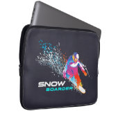 Snowboarden | Laptop-Siebtasche 13" Laptopschutzhülle (Vorne Rechts)
