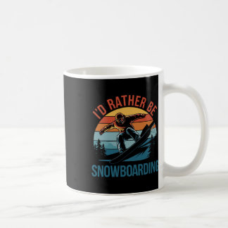 Snowboarden Lover Spaß Design Funny Snowboarder Kaffeetasse