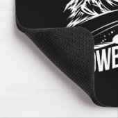 Snowboarden Lover Spaß Design Funny Snowboarder Mousepad (Ecke)
