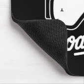Snowboarden Lover Spaß Design Funny Snowboarder Mousepad (Ecke)