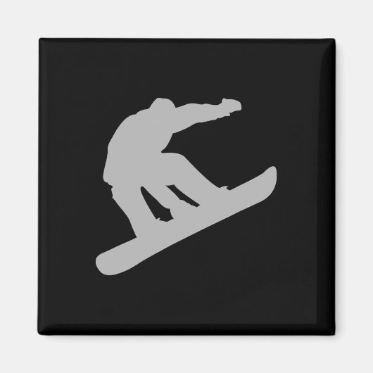 Snowboarden Magnet (Vorne)