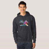 Snowboarden | Männerhoodie Hoodie (Vorne ganz)