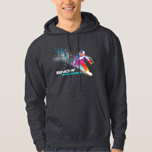 Snowboarden Männerhoodie Hoodie