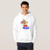Snowboarden mit Snowboard Hoodie (Vorne ganz)