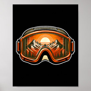 Snowboarden Mountain Snowboard Extreme Sport Schne Poster