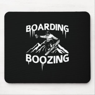 Snowboarden Mousepad