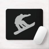 Snowboarden Mousepad (Mit Mouse)