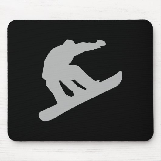 Snowboarden Mousepad (Vorne)