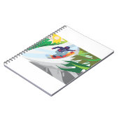 Snowboarden Notizblock (Linke Seite)