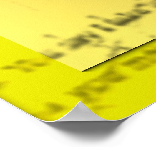 Snowboarden Poster (Ecke)