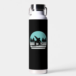 Snowboarden Retro Vintage Trinkflasche