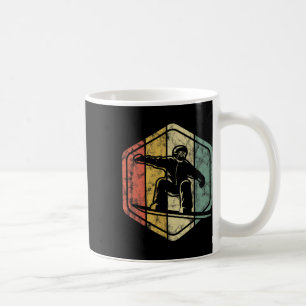 Snowboarden Retro Vintages Design für Snowboarder Kaffeetasse